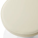 Lippa Vegan Leather Round Stool by Modway by HouseOfZazla