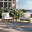 Saratoga 3-Piece Outdoor Patio Teak Wood Furniture Set by HouseOfZazla