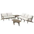 Saratoga 4-Piece Outdoor Patio Teak Wood Furniture Set by Modway by HouseOfZazla