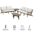 Saratoga 4-Piece Outdoor Patio Teak Wood Furniture Set by Modway by HouseOfZazla