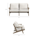 Saratoga 4-Piece Outdoor Patio Teak Wood Furniture Set by Modway by HouseOfZazla