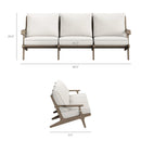 Saratoga 4-Piece Outdoor Patio Teak Wood Furniture Set by Modway by HouseOfZazla