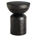 Mella Metal Hammered Side Table by Modway by HouseOfZazla