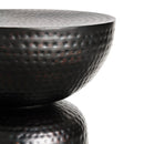 Mella Metal Hammered Side Table by Modway by HouseOfZazla