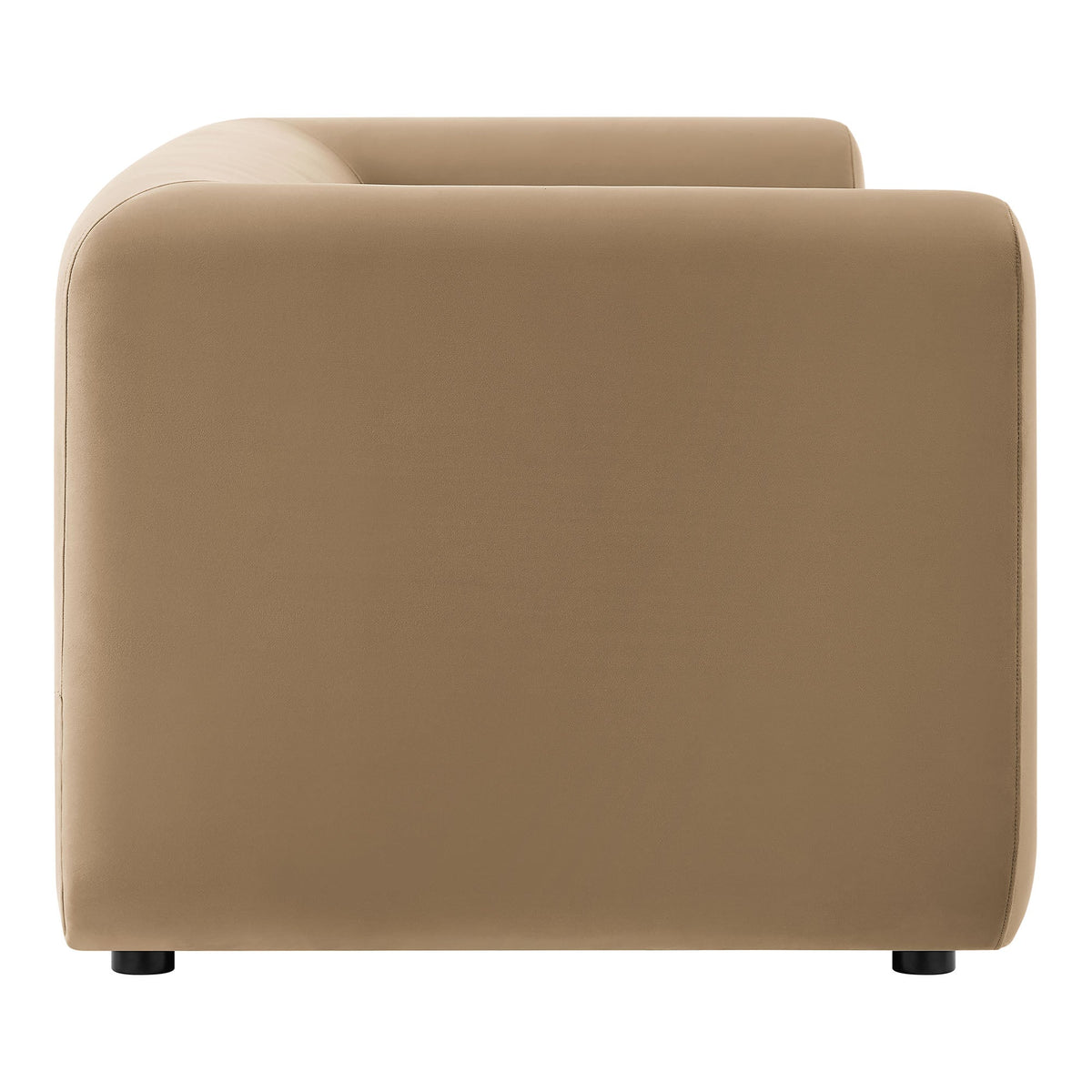 Leif 89" Performance Velvet Upholstered Sofa by Modway, photo 4 of 21