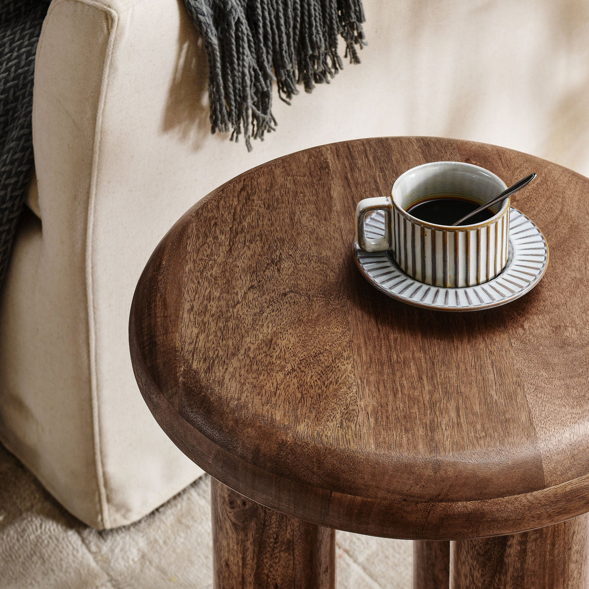Mavina Mango Wood Side Table by Modway, photo 7 of 14