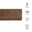 Veda 72" Mango Wood Sideboard Cabinet by Modway by HouseOfZazla