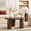 Mavina Round Mango Wood Coffee Table by Modway by HouseOfZazla