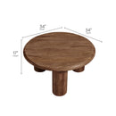 Mavina Round Mango Wood Coffee Table by Modway by HouseOfZazla