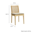 Ovard Wood and Rattan Dining Chair by Modway by HouseOfZazla