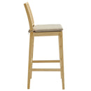 Ovard Wood and Rattan Bar Stool by Modway by HouseOfZazla