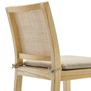 Ovard Wood and Rattan Bar Stool by Modway by HouseOfZazla