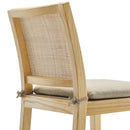 Ovard Wood and Rattan Counter Stool by Modway by HouseOfZazla