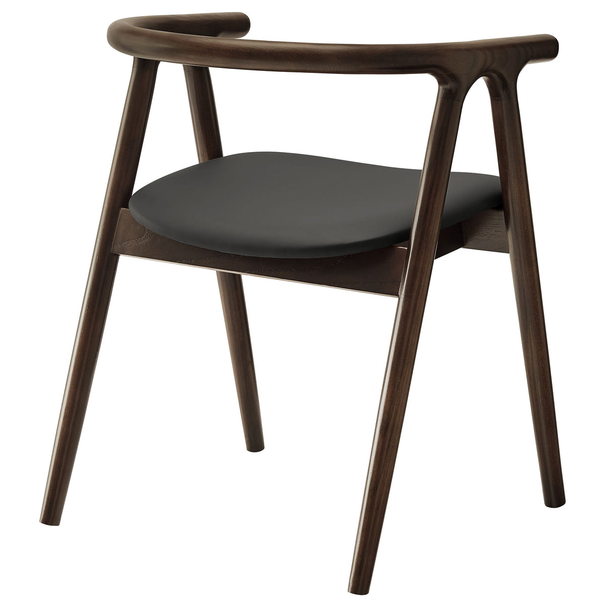 Henry Vegan Leather and Wood Dining Chair, photo 5 of 14
