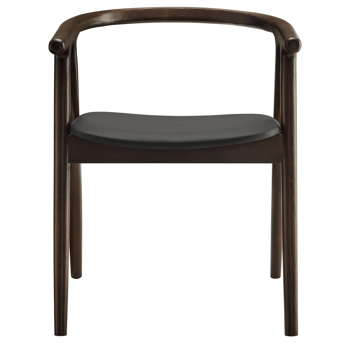 Henry Vegan Leather and Wood Dining Chair, photo 6 of 14