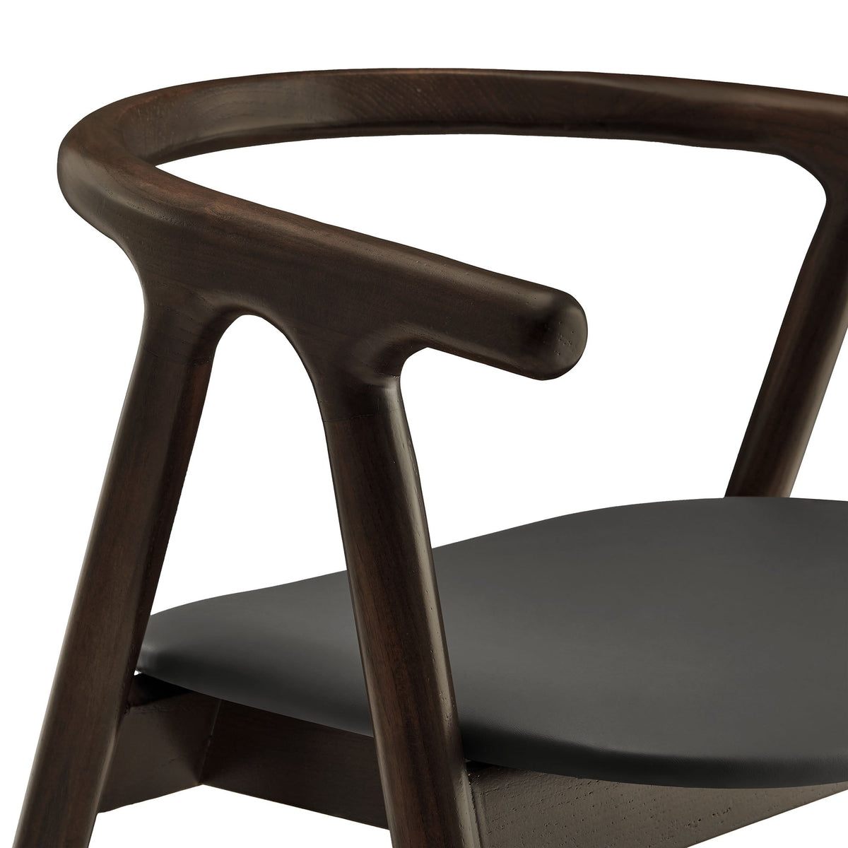 Henry Vegan Leather and Wood Dining Chair, photo 7 of 14