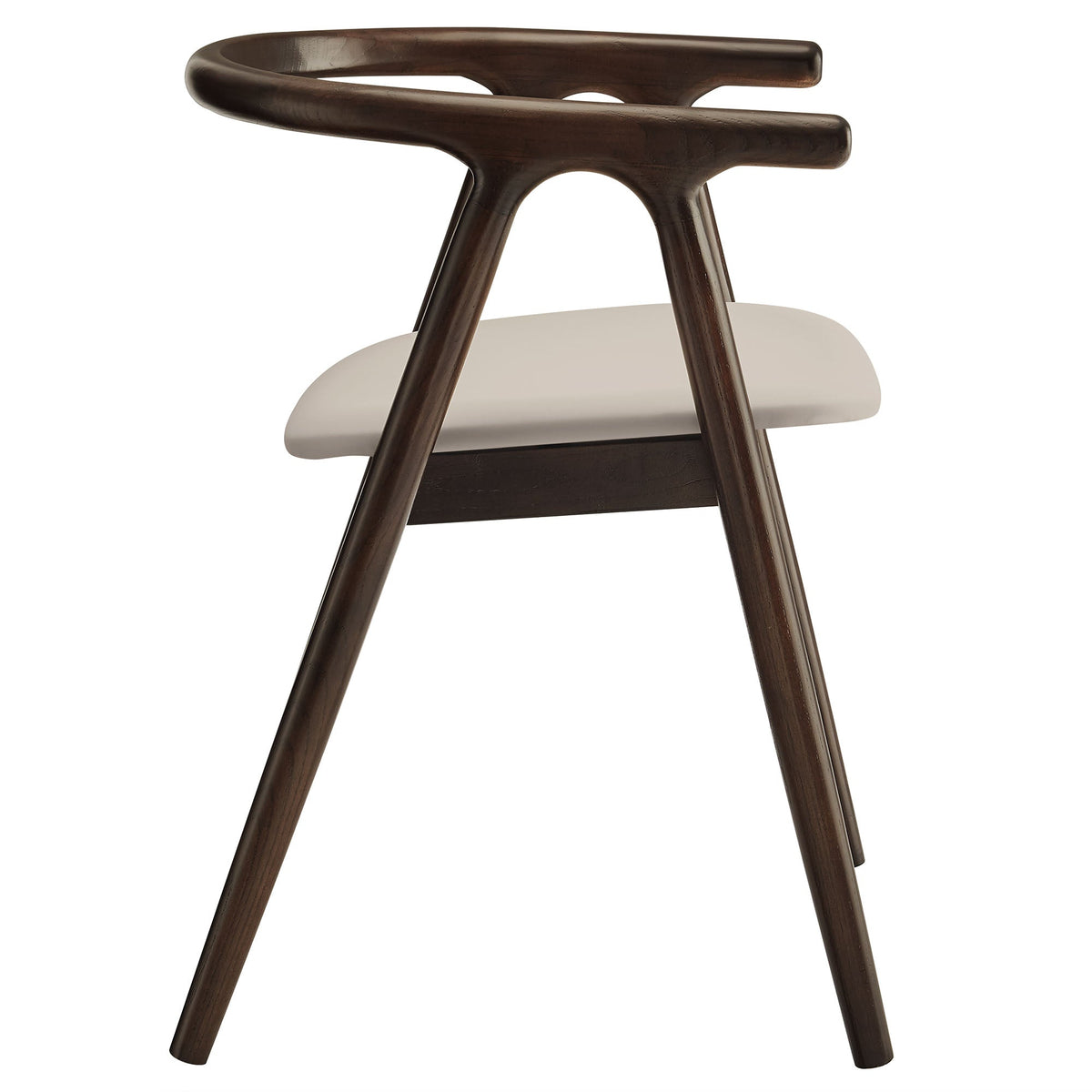 Henry Vegan Leather and Wood Dining Chair, photo 11 of 14