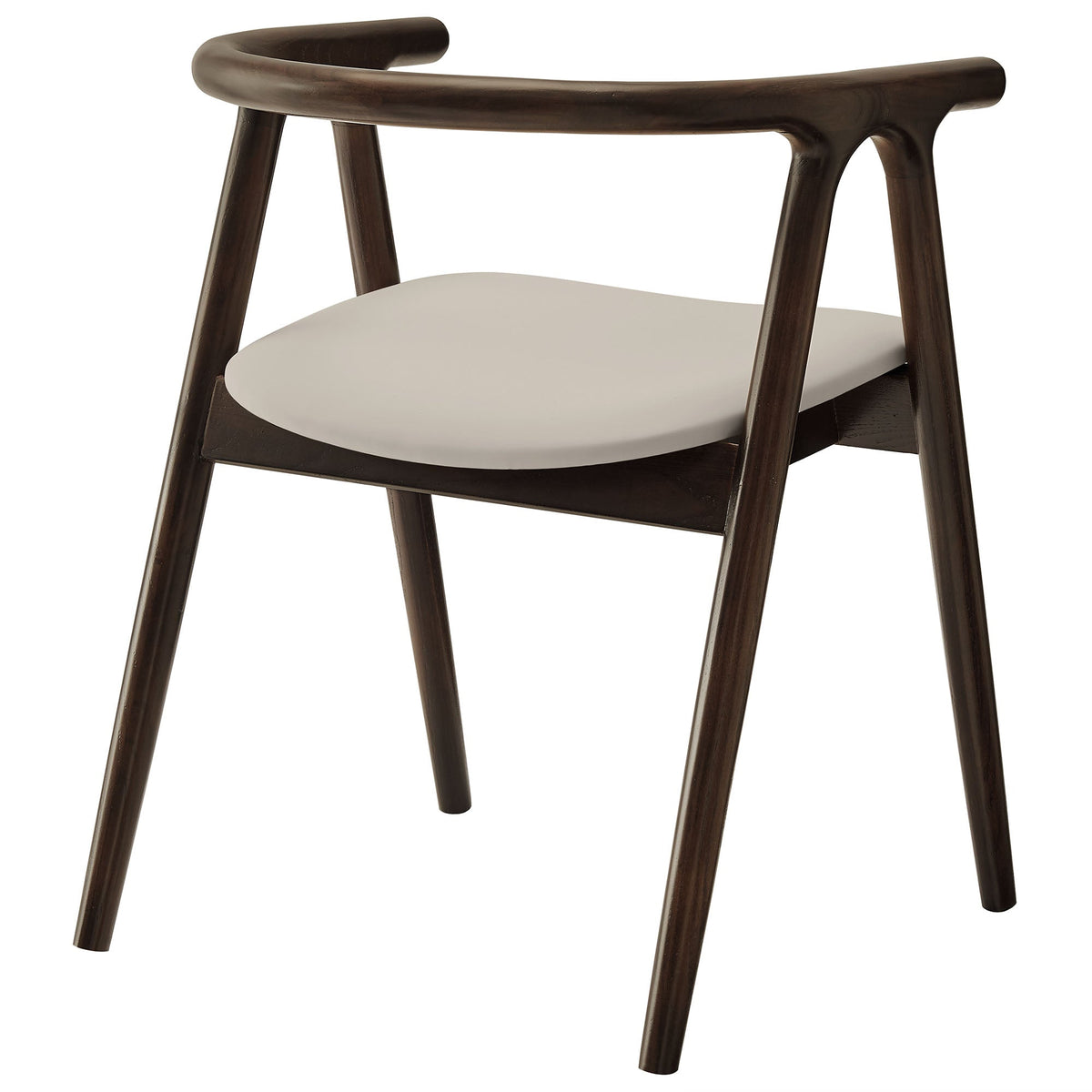 Henry Vegan Leather and Wood Dining Chair, photo 10 of 14