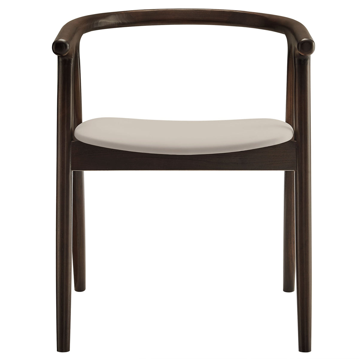 Henry Vegan Leather and Wood Dining Chair, photo 9 of 14
