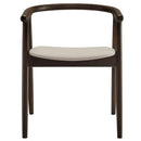 Henry Vegan Leather and Wood Dining Chair by HouseOfZazla