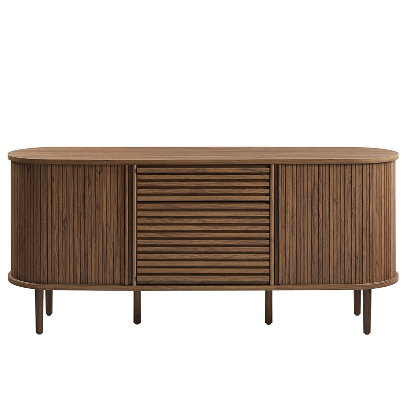 Harlan 67" Fluted Oval Sideboard Cabinet by Modway, photo 6 of 7