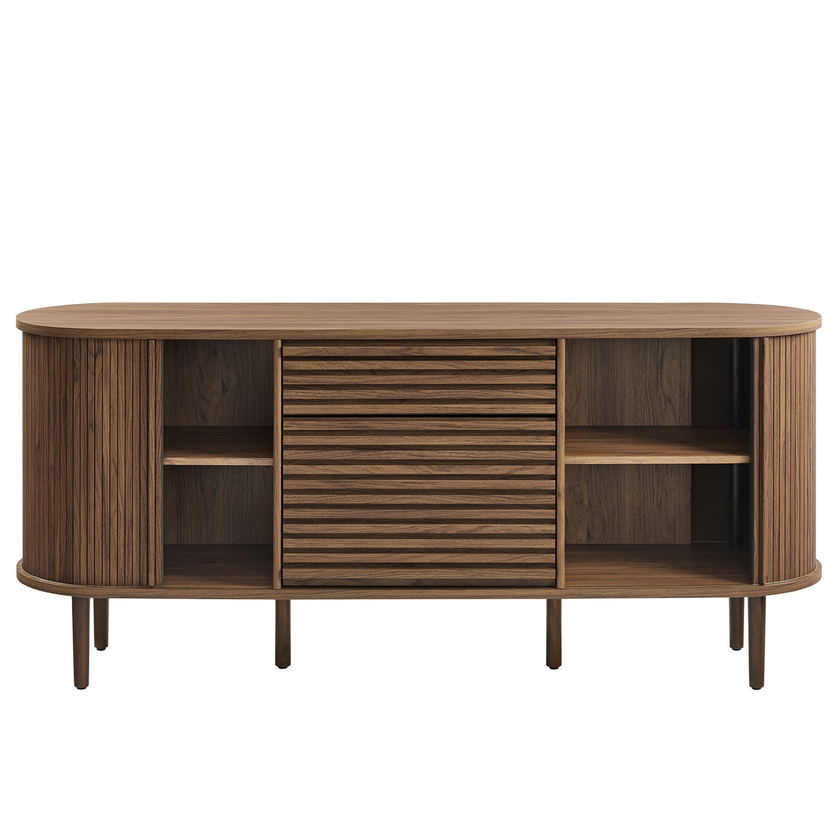 Harlan 67" Fluted Oval Sideboard Cabinet by Modway, photo 7 of 7