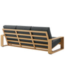 Lirienne Outdoor Patio Aluminum Faux Wood Sofa by Modway by HouseOfZazla