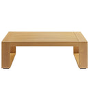 Lirienne Outdoor Patio Aluminum Faux Wood Coffee Table by Modway by HouseOfZazla