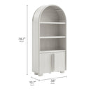 Bellamy Tall Arched Display Cabinet Bookcase by Modway by HouseOfZazla