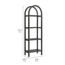 Vexley 72 Inch Tall Narrow Arched Bookshelf by Modway by HouseOfZazla