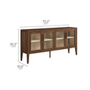Nell 72" Glass Door Sideboard Cabinet by Modway by HouseOfZazla