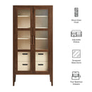 Nell 71" Glass Door Tall Display Storage Cabinet by Modway by HouseOfZazla