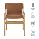 Sonora Leather Dining Chair by Modway by HouseOfZazla
