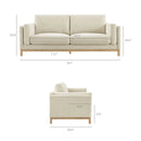 Roscoe 81 Inch Fabric Sofa by Modway by HouseOfZazla