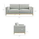 Roscoe 81 Inch Fabric Sofa by Modway by HouseOfZazla