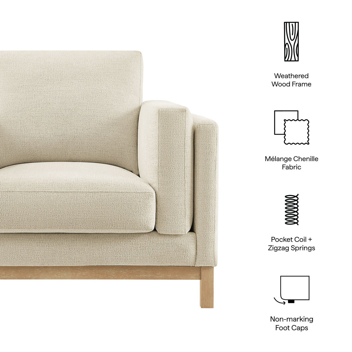 Roscoe Fabric Armchair by Modway, photo 18 of 21