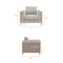 Roscoe Fabric Armchair by Modway by HouseOfZazla