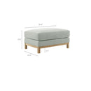 Roscoe Fabric Ottoman by Modway by HouseOfZazla