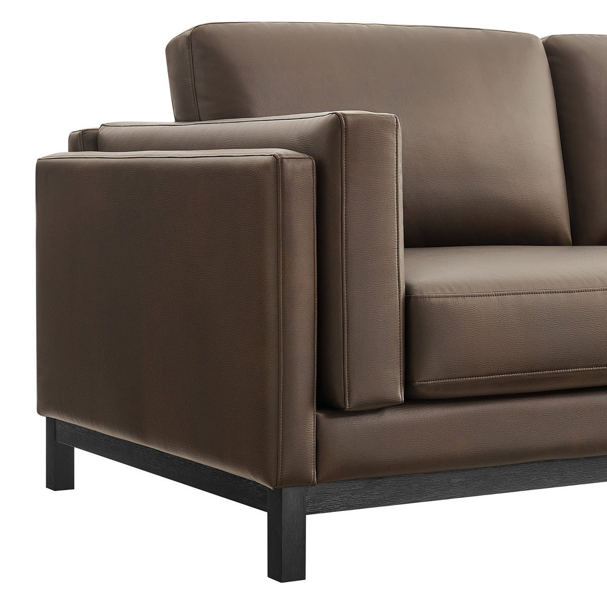 Roscoe 81 Inch Vegan Leather Sofa by Modway, photo 7 of 14