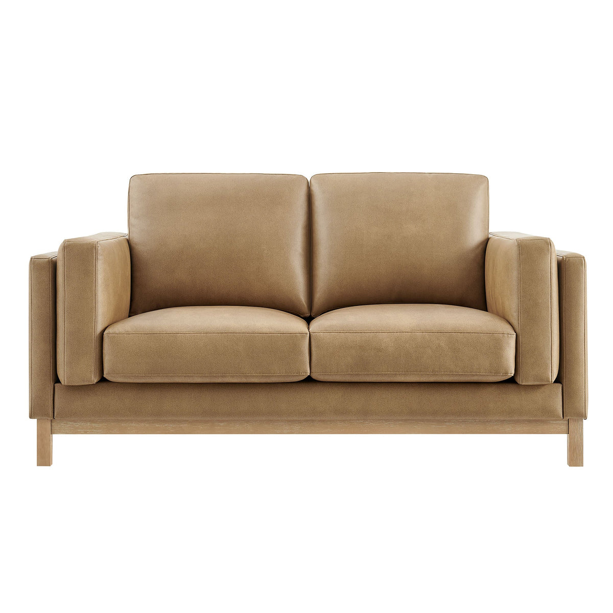 Roscoe 63 Inch Vegan Leather Loveseat by Modway, photo 9 of 14