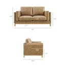 Roscoe 63 Inch Vegan Leather Loveseat by Modway by HouseOfZazla