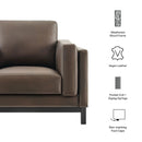 Roscoe Vegan Leather Armchair by Modway by HouseOfZazla