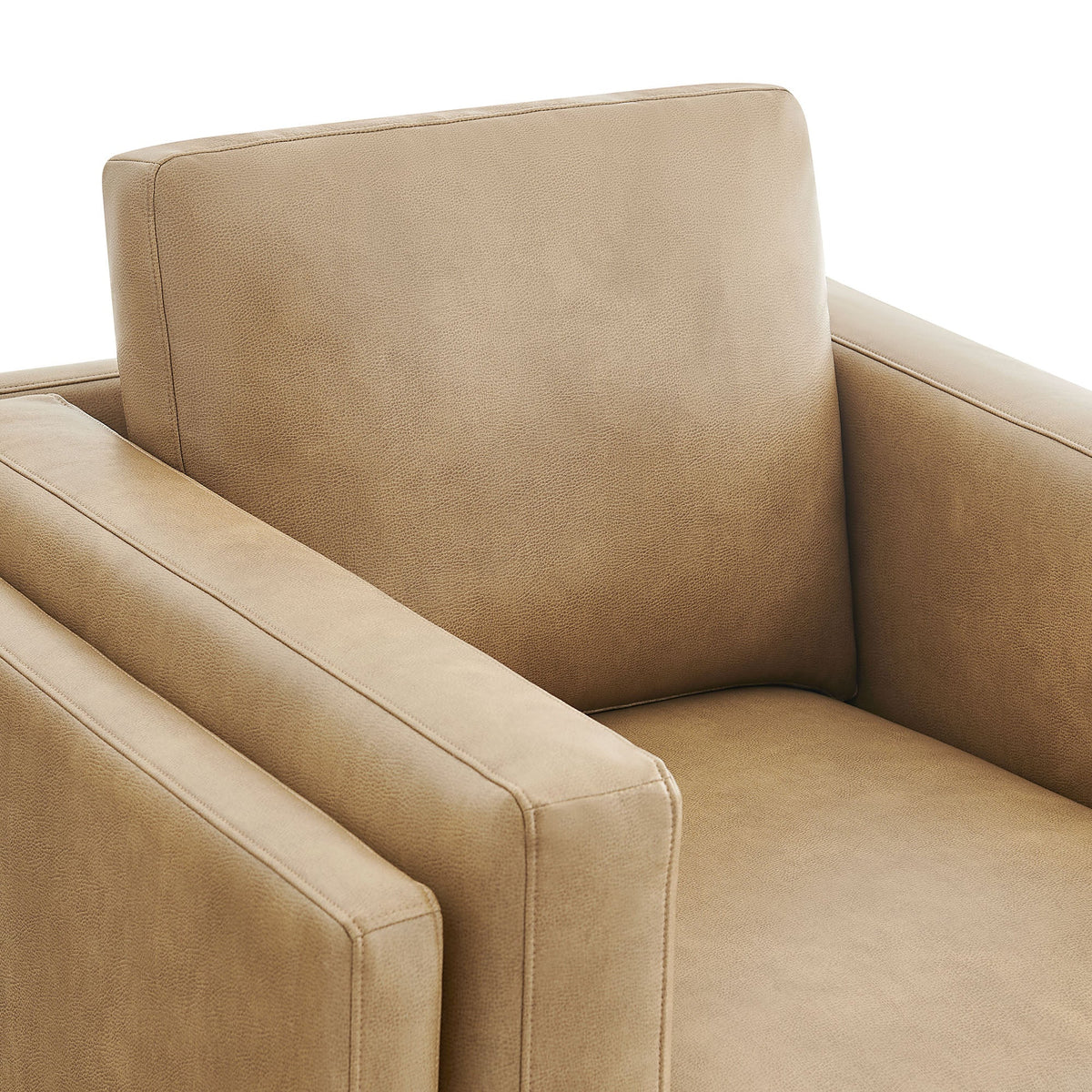 Roscoe Vegan Leather Armchair by Modway, photo 8 of 14