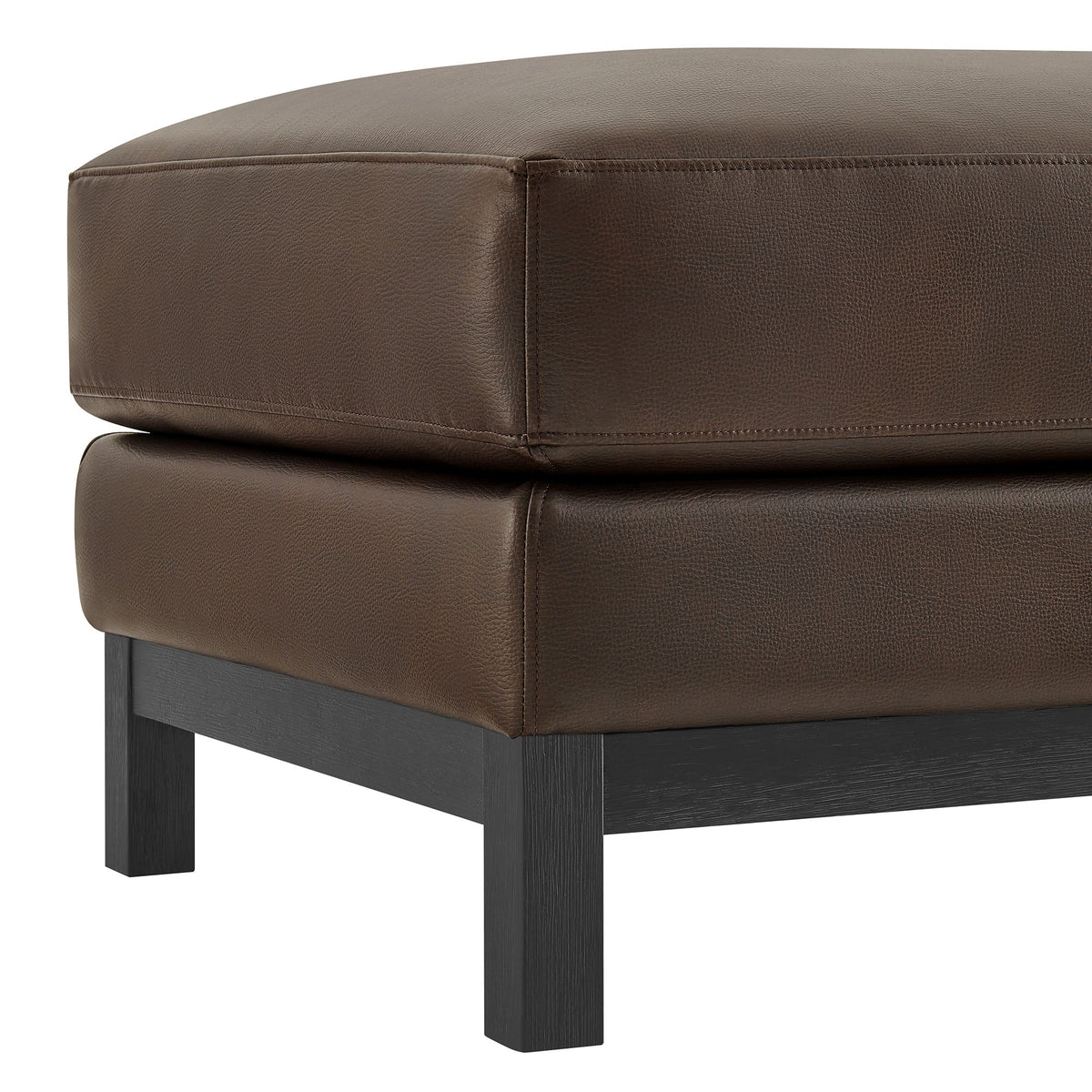 Roscoe Vegan Leather Ottoman by Modway, photo 7 of 14