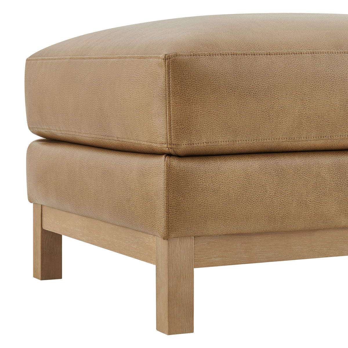 Roscoe Vegan Leather Ottoman by Modway, photo 8 of 14