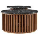 Fortitude Round Faux Marble Top Nesting Coffee Table Set by Modway by HouseOfZazla