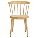 Lykke Curved Spindle Back Dining Chairs Set of 2 by Modway by HouseOfZazla