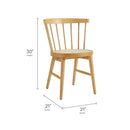 Lykke Curved Spindle Back Dining Chairs Set of 2 by Modway by HouseOfZazla