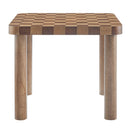Oscar 36" Square Checkered Dining Table by Modway by HouseOfZazla