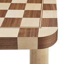 Oscar 36" Square Checkered Dining Table by Modway by HouseOfZazla